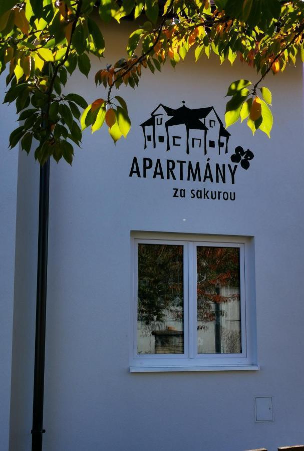 Apartmány za sakurou Hodonín Exteriér fotografie